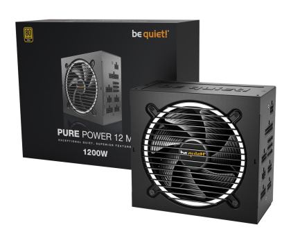 Podzespół komputerowy BE QUIET! Pure Power 12 M 1200W 80 Plus Gold ATX 3.0 BN346